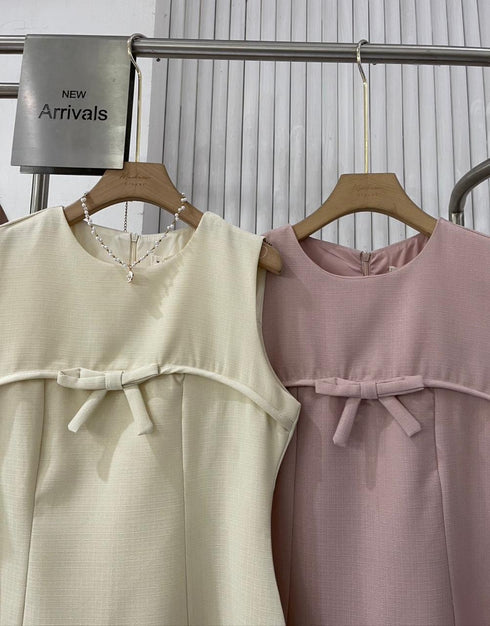 MATINEE Sleeveless Pleated Mini Dress
